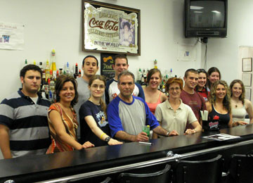 The world renowned National Bartenders bartending School campus at White Plains, New York